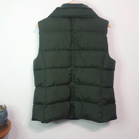 J. Crew Puffer Vest Green Size Large - Picture 2 of 7